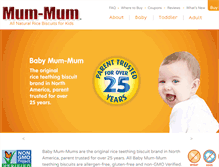 Tablet Screenshot of mummums.com